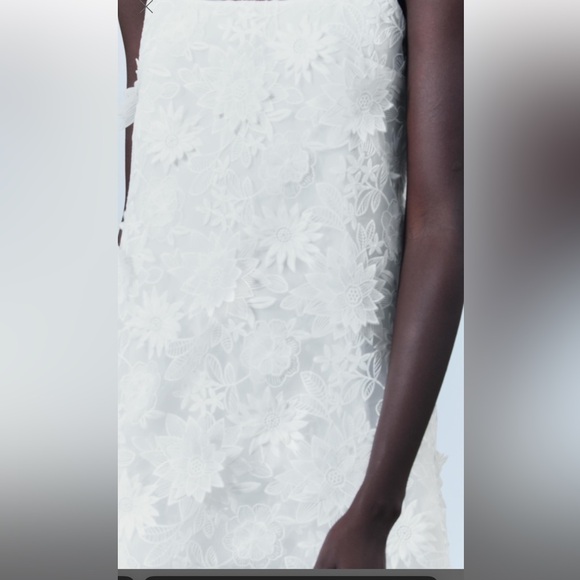 EMBROIDERED MINI DRESS ZW COLLECTION - Picture 3 of 4